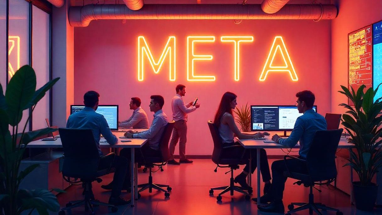 Meta, искусственный интеллект, реструктуризация команды ИИ, Meta AI, конкуренция на рынке ИИ