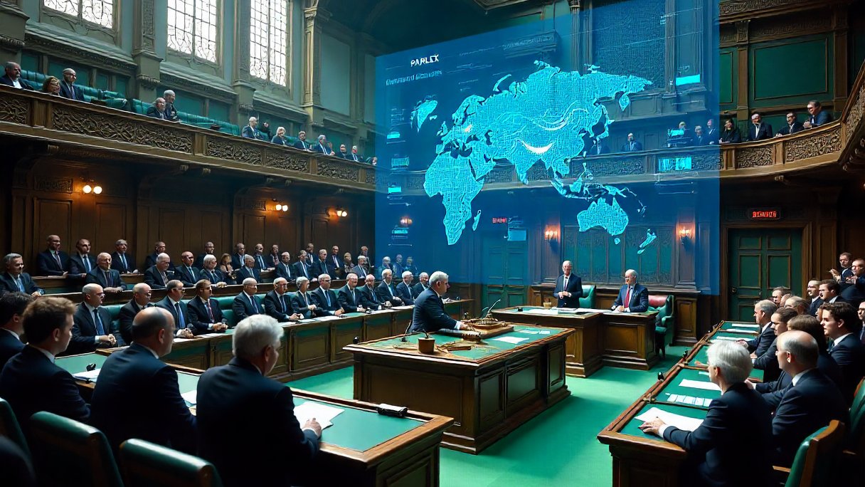 Британия, Парламент, Нейросеть, Прогнозирование, Бунт