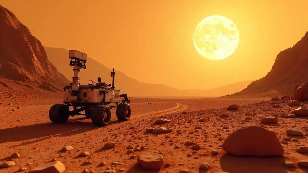 Марс, Красная планета, климат Марса, карбонатные породы, ровер Curiosity