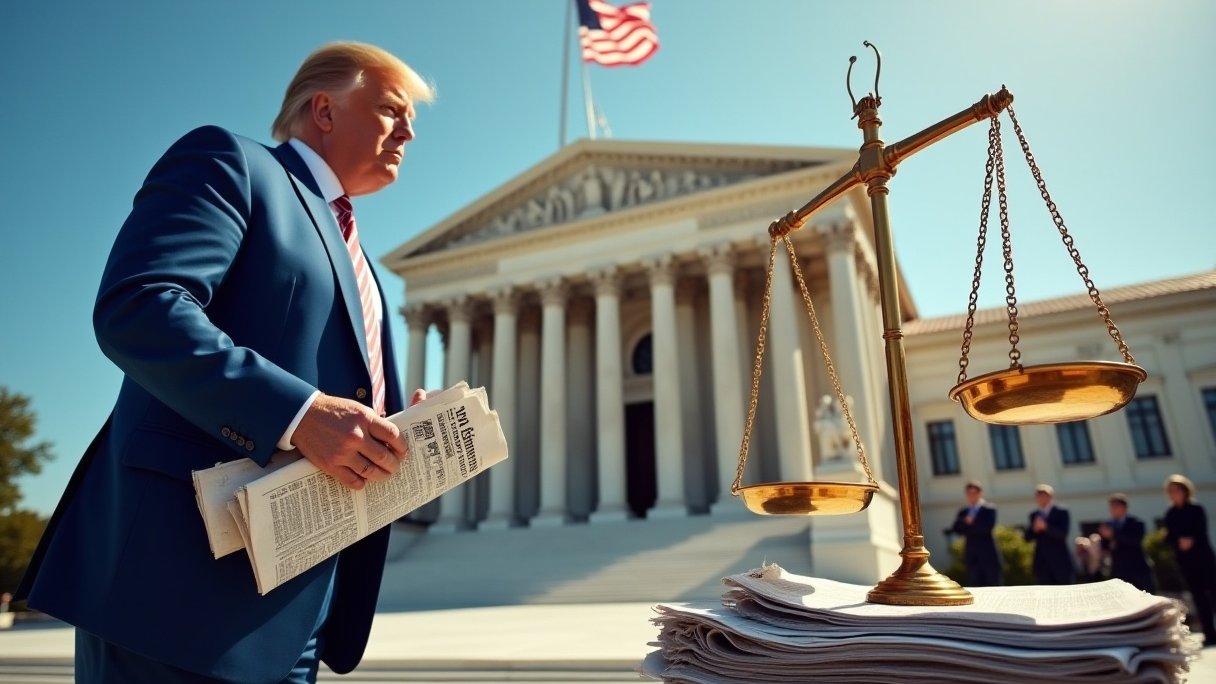 Трамп, иск, СМИ, клевета, журналистика