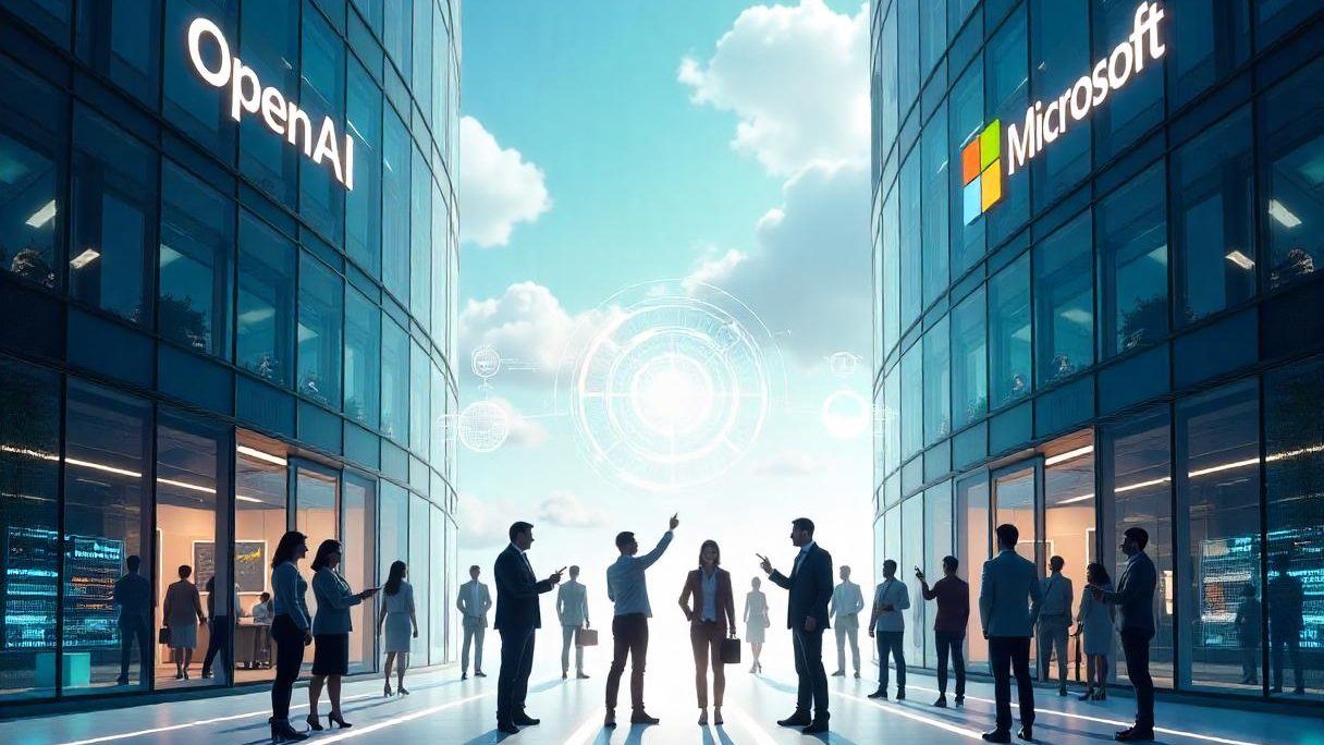 OpenAI и Microsoft, конфликт в ИТ-компаниях, борьба за независимость, инвестиции в ИИ, интеллектуальная собственность