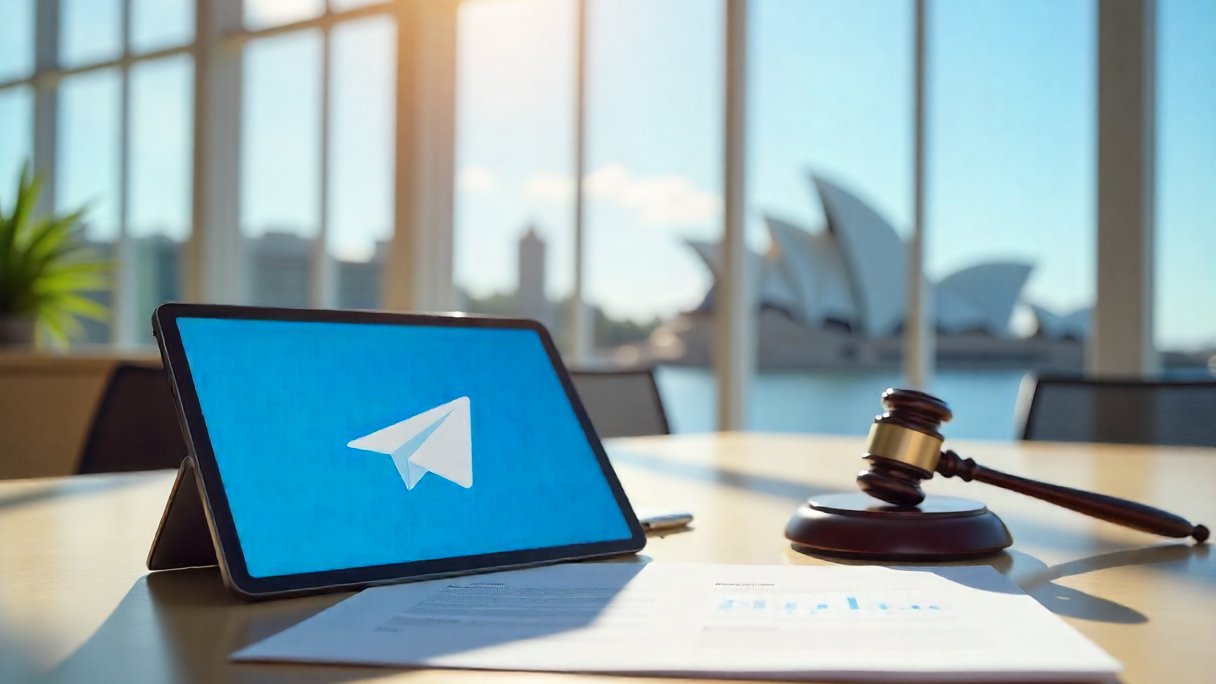 Telegram, Австралия, верификация, мессенджер, штраф