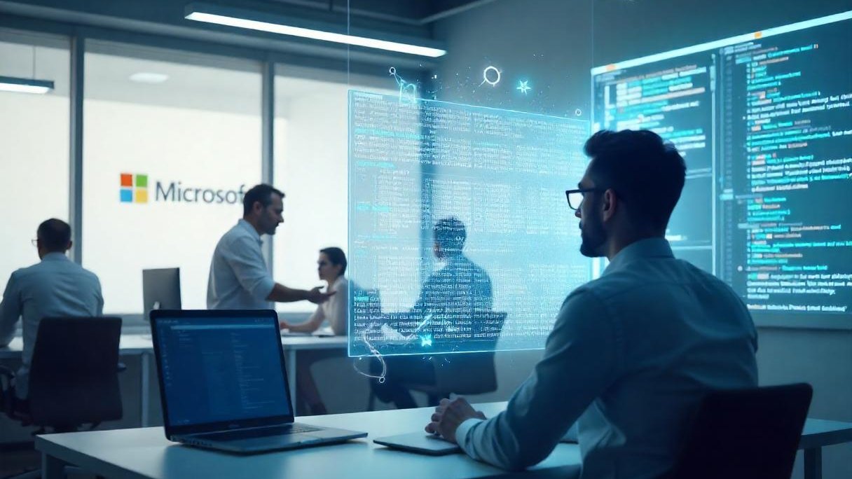 Microsoft, искусственный интеллект, генерация кода, нейросети, автоматизация программирования