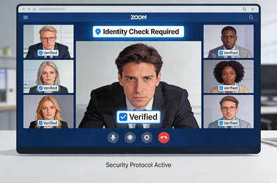 Zoom, дипфейки, безопасность, мошенничество, видеоконференции