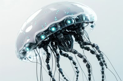 Робот, медуза, Китай, океан, глубины