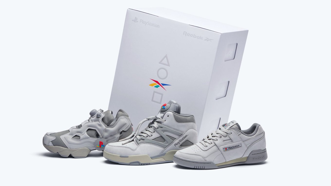 Reebok, PlayStation, кроссовки, юбилей, коллекция