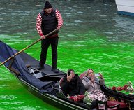 Грета, Тунберг, Венеция, экоактивистка, протест