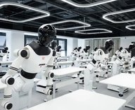 роботы, Китай, обучение, технология, андроиды