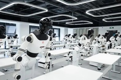 роботы, Китай, обучение, технология, андроиды