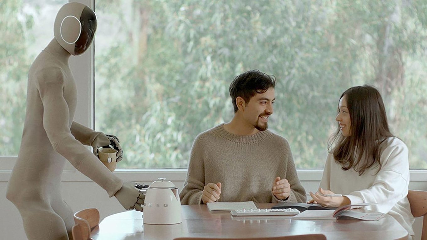 гуманоидный, робот, бытовой, NEO, предзаказ