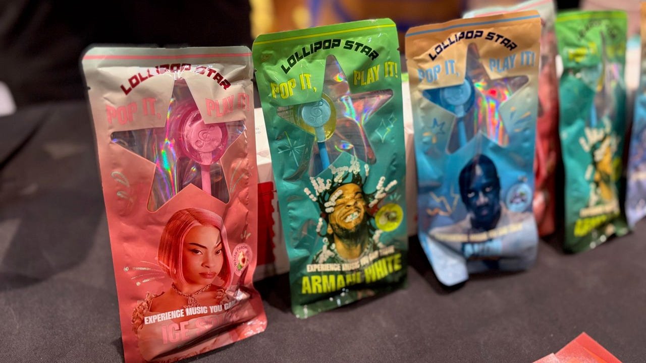 леденец, музыка, вибрации, проводимость, технология