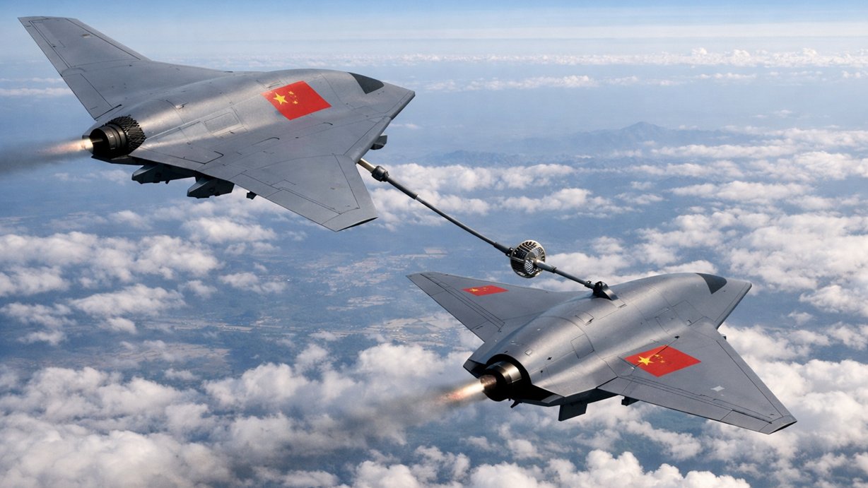 Китай, дрон, заправка, технологии, авиация