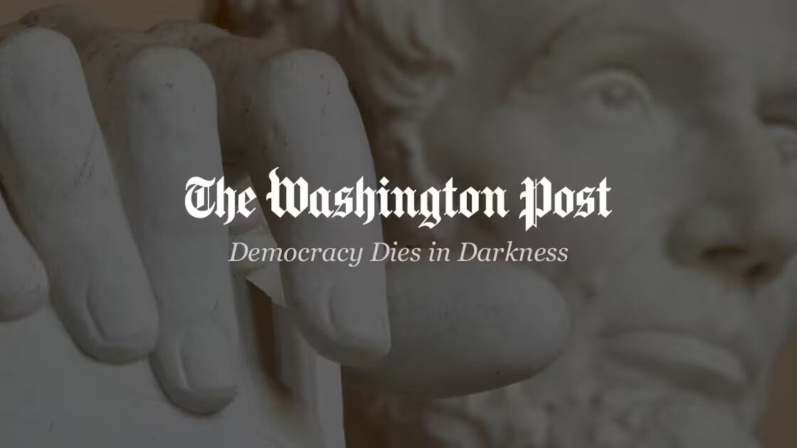 «Увлекательные истории» вместо борьбы за демократию: The Washington Post меняет слоган