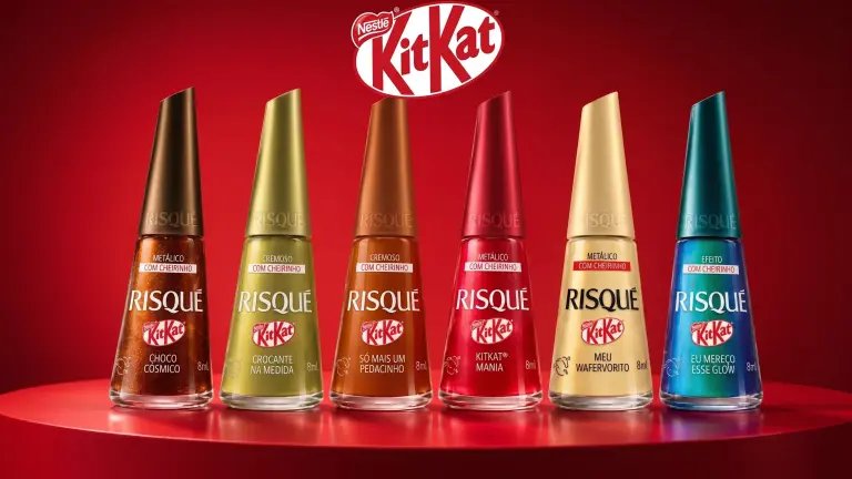 KitKat, косметика, лак для ногтей, маркетинг, бьюти-индустрия