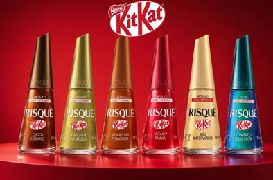 KitKat, косметика, лак для ногтей, маркетинг, бьюти-индустрия