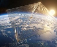 космос, парус, спутник, NASA, технологии
