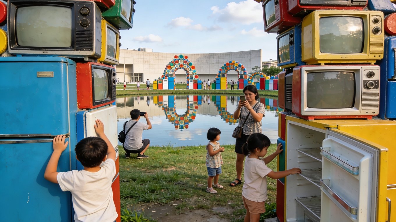 Тайвань, парк, фестиваль