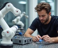 робот, привод, технология, полимер, инновация