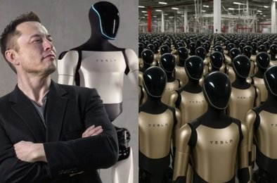 Маск, роботы, технологии, автоматизация, интеллект