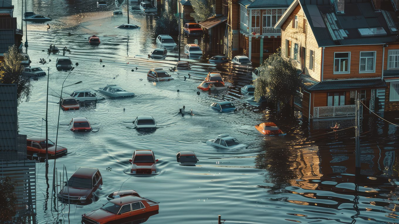 затопление, побережье, море, риск, климат