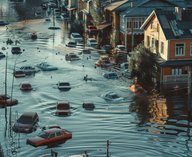 затопление, побережье, море, риск, климат