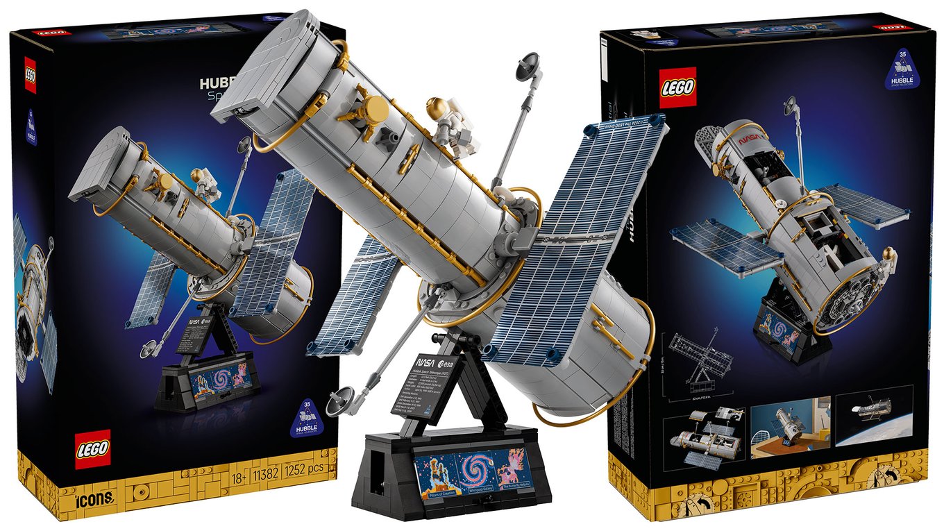 Lego, Хаббл, телескоп, конструктор, космос