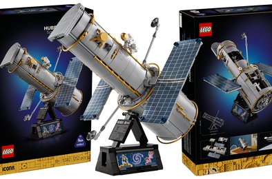 Lego, Хаббл, телескоп, конструктор, космос