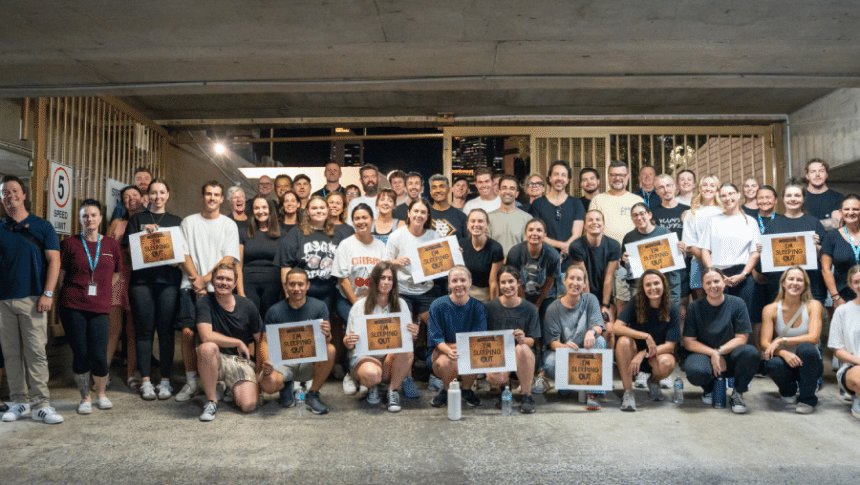 Австралия, реклама, бездомные, благотворительность, акция