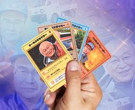 Япония, карточная игра, сельский городок, Ojisan Trading Card Game, местные мужчины