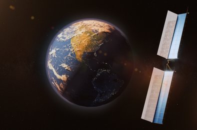 спутники, энергия, орбита, лазер, Солнце