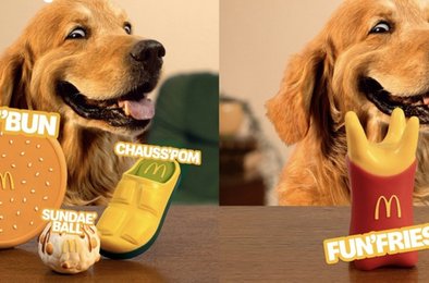 McDonalds, игрушки, собаки, франция, питомцы