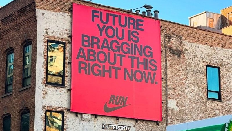 Nike, марафон, реклама, мотивация, бегуны