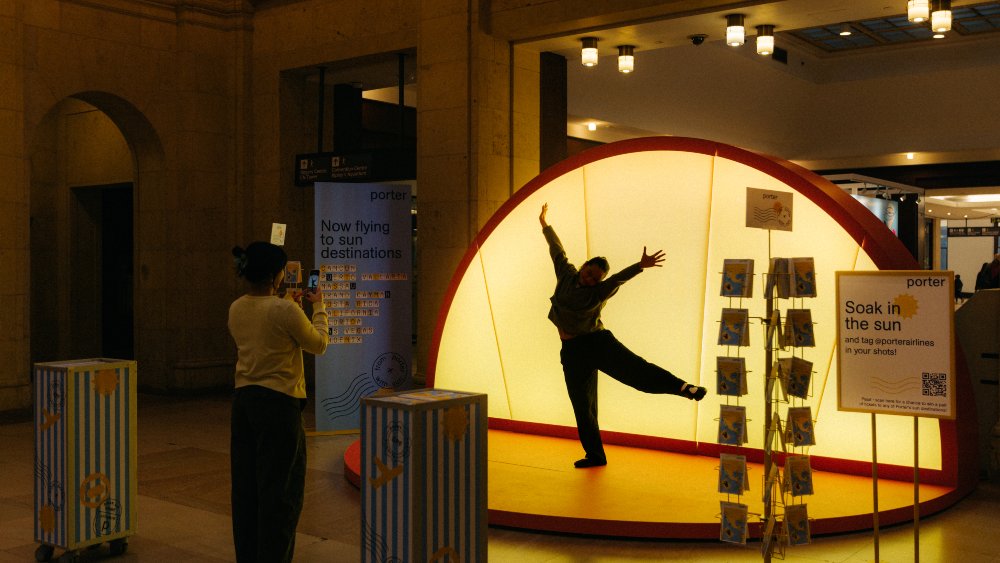 Торонто, зима, солнце, инсталляция, настроение