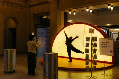 Торонто, зима, солнце, инсталляция, настроение