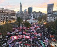 Аргентина, Милеи, протесты, забастовка, профсоюзы