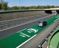 Дорога, зарядка, Франция, электромобили, автомагистраль