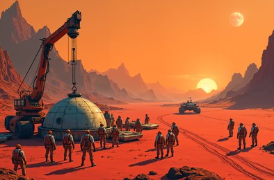 космос, астероиды, Марс, колонизация, добыча ресурсов, ракетное топливо, EPFL