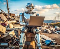 ИИ, переработка, мусор, Германия, строительство