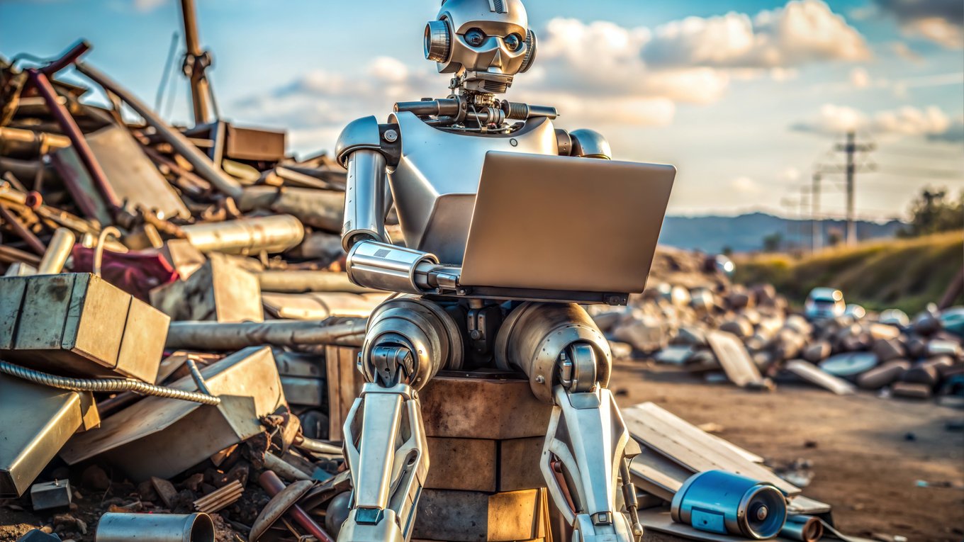 ИИ, переработка, мусор, Германия, строительство