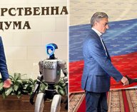 робот, депутат, помощник, поездки, Володя