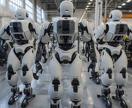 Китай, роботы, детали