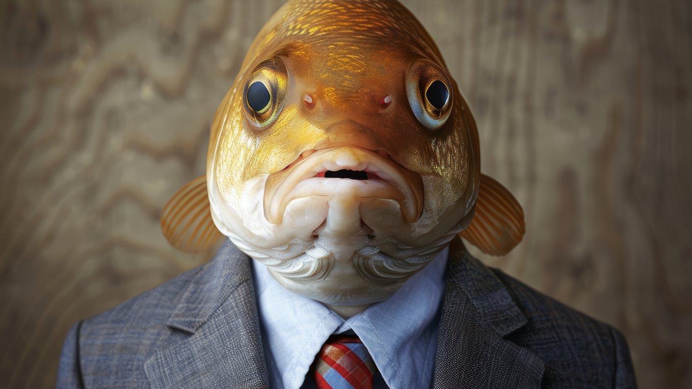 ryba-v-sine-krasnomдезинформация, природа, коммуникация, исследование, животные-galstuke-na-tematiceskom-fone-v-stile-modnoi-fotografii