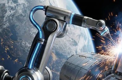 робот, сварка, орбита, космос, технология