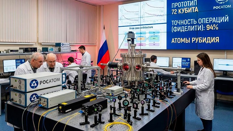 квантовый, компьютер, Россия, технологии, Росатом