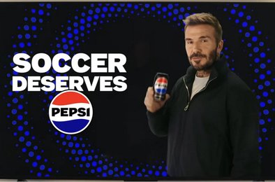 Pepsi, Бекхэм, Жуниор, футбол, маркетинг