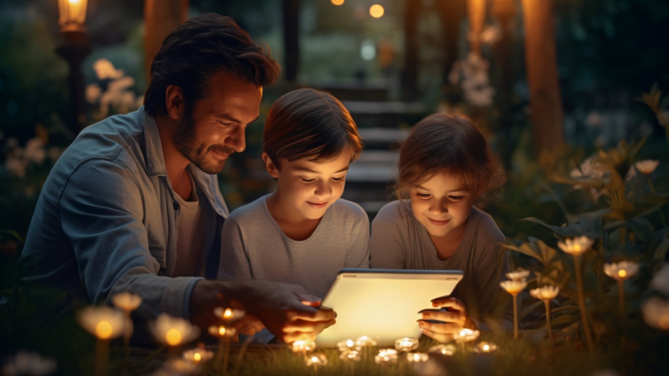 родители, дети, чтение, нейросети, кулинария