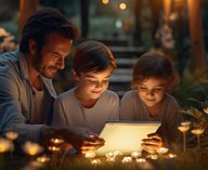 родители, дети, чтение, нейросети, кулинария