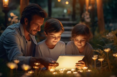 родители, дети, чтение, нейросети, кулинария