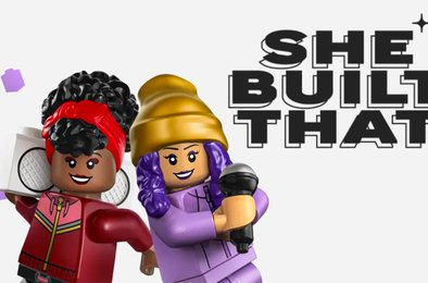 LEGO для девочек, кампания She Built That, вдохновение RUN DMC, девочки в технологиях, LEGO анимация