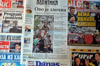 Редакторы СМИ сообщили об усилении давления на прессу в Сербии